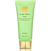 KEDMA Cooling Aloe Vera Gel | With Dead Sea Minerals & Chamomile | Soothes Irritated Skin | For All Skin Types | 3.4 oz