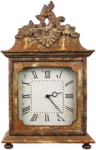The Wildflower Company 112117 Vintage French Mantle Clock