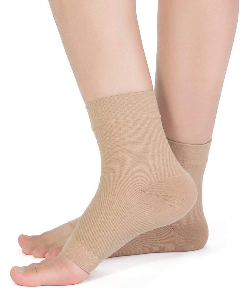 Tarusky Plantar Fasciitis Compression Ankle Sleeves Foot Pain Relief Socks