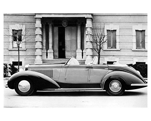 1935 Isotta Fraschini 45 Factory Photo Shah of Iran
