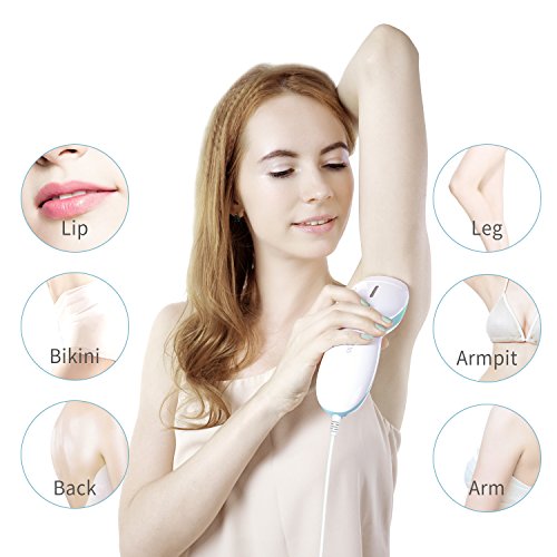 DEESS Hair Removal System series 3 plus Blue, Permanent Hair Removal Device 350,000 flashes Home Use, Corded Design, no downtime.Cooling gel is not required, Gift: Goggles. FDA cleared. - Thumbnail 6
