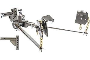 Blue Ox BXW1000 SwayPro Weight Distributing Hitch 2″ Receiver for Trailer | 7 Hole Shank | 10,000 lbs Maximum Towing | Levels Out Ride to Restore Control and Stability