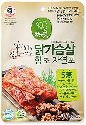 Jayeonabut Angelica Utilis Makino Chicken Breast Natural Jerky, Diet + Health (150 ea)