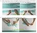 24 PCS Shinny Tissue Paper Tassels for Party Wedding Gold Garland Bunting Pom Pom