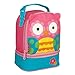 Stephen Joseph Girls Sidekick Owl Backpack, Lunch Pal and Zipper Pull Set