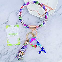 Coolcos Large Circle Bangle Keychain Touchless Door