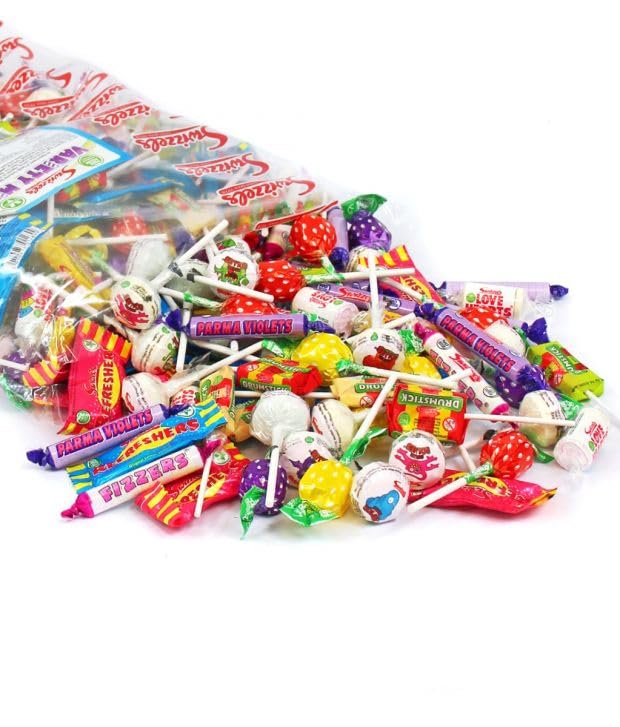 Variety Sweet Mix 1kg - Party Bag Pinata Fillers, Trick or Treat,