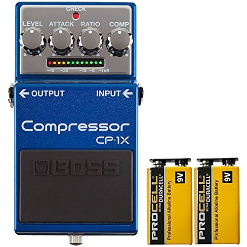 コンパクトエフェクター 自然な表現力を追求した次世代マルチバンドコンプレッサー 2個付き Cp 1x Compressor Bct4 Boss 信頼の9vアルカリ電池procell コンプレッサー 21最新作