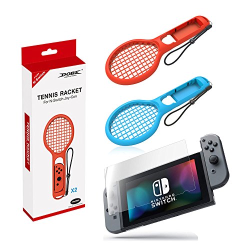 image for Nijiakin Tennis Racket for Nintendo Switch - Switch Tennis Racket for 