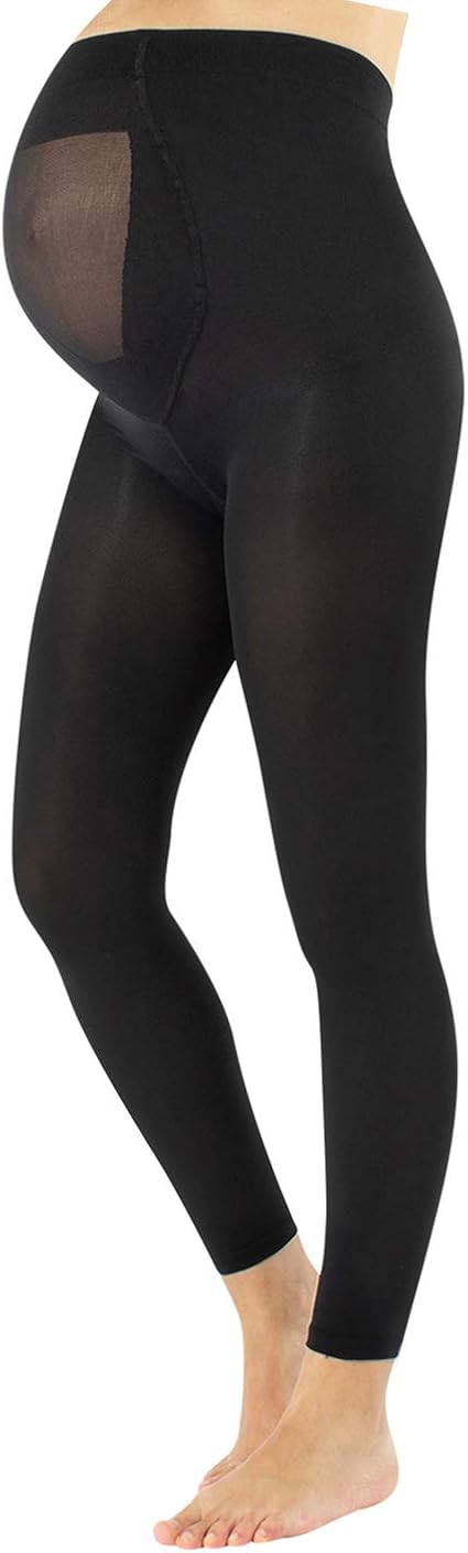 CALZITALY Collants sans Pied de Maternité Leggings Opaque | Noir | S, M, L,  XL | 100 DEN | Fabriqué en Italie: Amazon.fr: Vêtements et accessoires