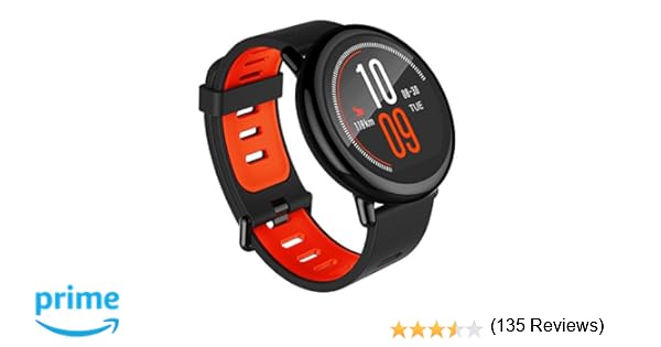 Amazfit Pace Black Pulsera Inteligente con Ritmo Cardíaco y ...