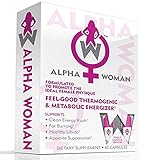 ALPHA WOMAN - Weight Loss Supplement, 4-In-1 Thermogenic Energizer, Appetite Control &amp; Mood Enhancer, 60 Capsules