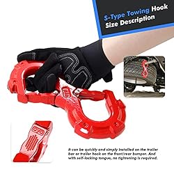AyA Gear S-Shape Integrated Winch Shackles with