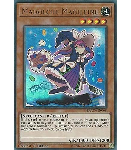 Amazon.com: YU-GI-OH! - Madolche Puddingcess (AP07-EN019) - Astral Pack:  Booster Seven - Unlimited Edition