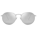 SOJOS Small Round Polarized Sunglasses for Women