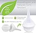 Innovo Hospital Grade Silicone Twister Bulb Baby Nasal Aspirator and Mucus Sucker – Non-toxic, Cleanable and Reusable Ear Syringe (Comes with Nasal Bulb Cleaner)