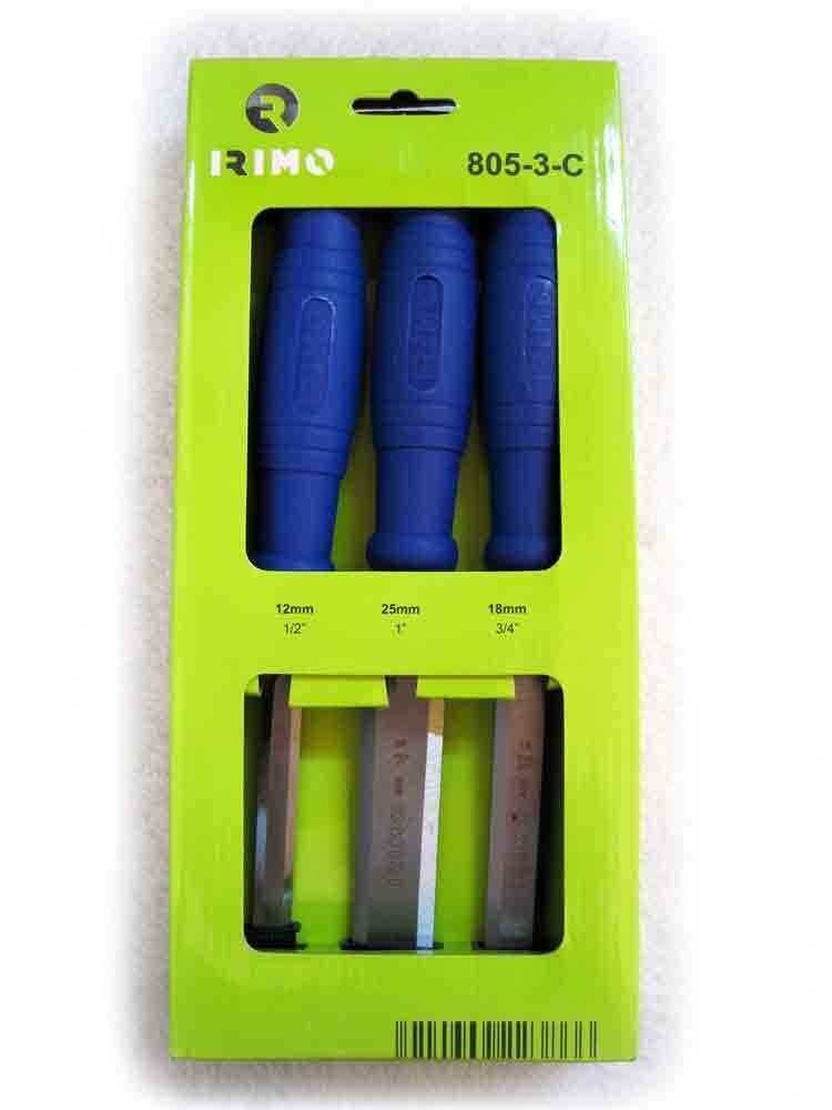 Chisel Set 3Pcs Carton Box