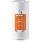 iSpring FP15B Sediment Filter for Whole House Water Filtration Systems, High Capacity 5-Micron Premium PP, 4.5" x 10", White