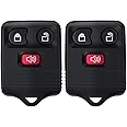 ECCPP for f ord f150 Key fob Keyless Entry Remote Key Fob CWTWB1U212 3 Button - Black for Ford for Mazda for L incoln for M ercury CWTWB1U331 CWTWB1U345 programmable Key fob X 2