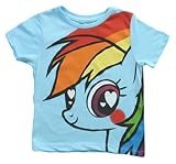 My Little Pony Rainbow Dash Hearts and Rainbows Toddler T-shirt