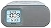 iHome iBT210WS Bluetooth Dual Alarm FM Clock Radio with Speakerphone and USB Charging - White