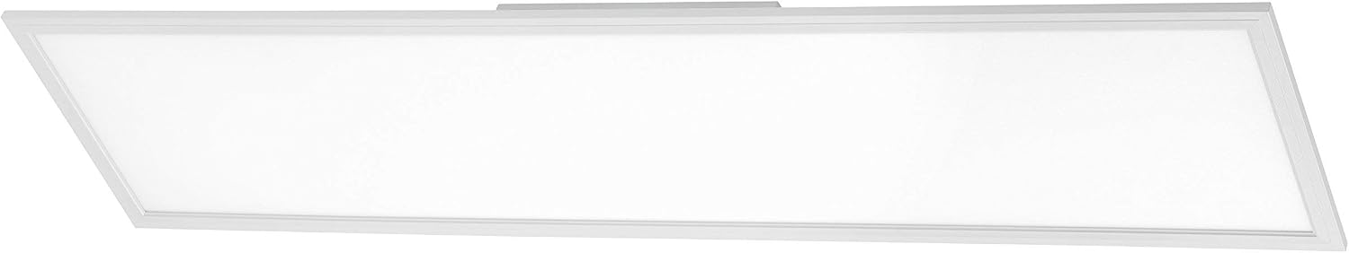 Briloner Leuchten 7189-016 Ceiling lamp, LED Panel with Motion, Daylight Sensor, 4100 lumens, 4000 Kelvin, 38 W, White , 1195x295x49mm (LxBxH) - Image 4