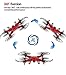 SYMA X5C Drone with 2.0MP HD Camera RC Quadcopter with 3D Flips & High/Low Speed & Left/Right Mode Exclusive Red Color