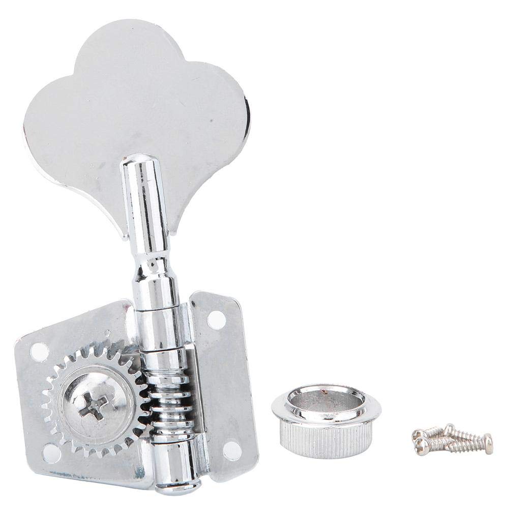 VBESTLIFE Electric Bass Tuning Pegs, Open Machine Heads String Tuning Key Pegs Tuners for Electric Bass(for Left Row) Performance Accessory Musical Instrument Accessories