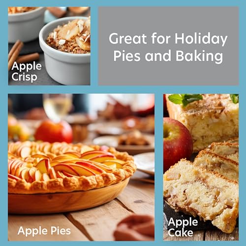 Apple Peeler and Corer for Thanksgiving Pie Durable Heavy Duty Chrome