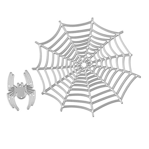 Metal Cutting Dies for DIY Scrapbooking Photo Album Decorative Embossing Folder Stencil (Spider))