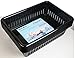 6 Pack - Plastic Storage Organizing Baskets, Food Pantry Closet Shelves Large Organizer Bins, 15