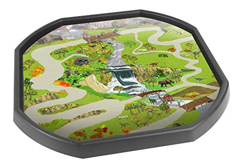 Lost World Dinosaurs Vinyl Tuff Tray Insert - 86 x 86 cm - Ideal for Large Tuff Spot - Tray NOT Included
