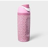 Owala x Cat &amp; Jack FreeSip Kids Water Bottle 16 fl oz | FreeSip Insulated Water Bottle - Itty Bitty Bouquet