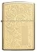 Zippo Lighter High Polish Brass Venetian