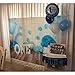 Allenjoy 7x5ft Photography backdrops Baby Boys 1st Birthday Blue Balloons Flowers Party Banner Baby Shower Photo Studio Booth Background photocall