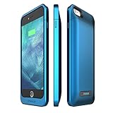 PhoneSuit Elite Pro iPhone 6 Plus Battery Case for iPhone 6 (Blue) 4200 mAh Giving up to 120% Charge| PhoneSuit iPhone Charger Case is the Best-In-Class iPhone 6 Plus Charging Case Based on Performance, Durability, Feature Set, and Retail Price Point for iPhone 6 Plus Charger Case.
