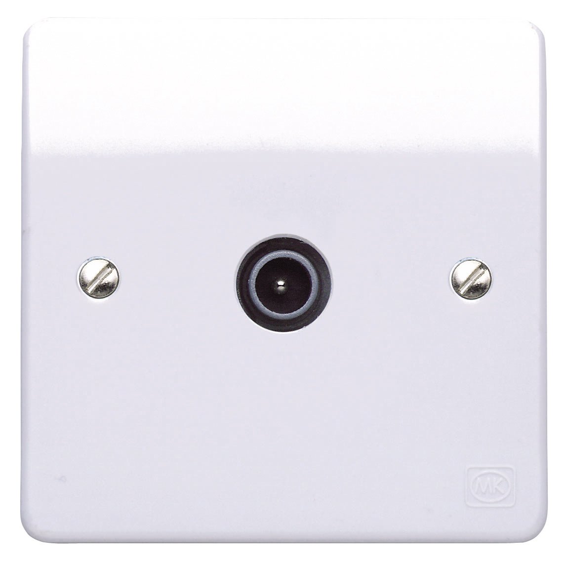 Mk K3550WHI 1-Gang Single Male TV