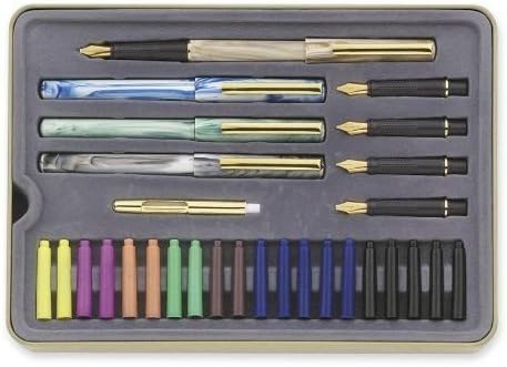 Calligraphy Nib Pen Lettering Set Ink Cartridge Practice Paint Draw Kit 33 pcs .supply.from:the-usa-honestseller