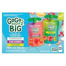 GoGo squeeZ BIG Applesauce & Fruit Puree with