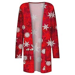 KEMNGO Cardigan For Women,2022 Ugly Plus Size Tops