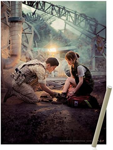 Descendants of the Sun Collection 28" x 39" Official Main Paper Poster, Made in Korea