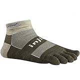 Injinji 2.0 Outdoor Original Weight Micro Nuwwol Socks, Oatmeal - Medium
