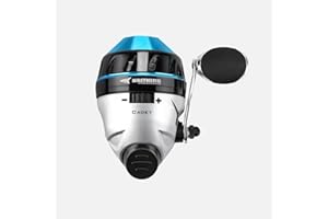 KastKing Cadet Spincast Fishing Reel, Trouble-Free Push-Button Bait Casting Design, 3.1:1 Gear Ratio, Dual Stainless-Steel Pickups,Low-Profile Design,Pre-Spooled with Monofilament Line