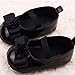 Voberry® Toddler Baby Girl's Princess Walking Mary Jane Crib Shoes Ballet Flats (0~6 Month, Black)