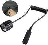 YIUPEDRFG Remote Pressure Switch Black Alloy Stretchable Flashlight Accessory view 8