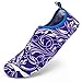 CIOR Mutifunctional Quick-Dry Water Shoes with Holey Ventilation KPU Outsole For Swimming Beach Pool Sports Surf Exercise,SYY12,purple,L