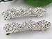 1pcs Gorgeous Clear Rhinestone Crystal Hair Barrette Clip Wedding