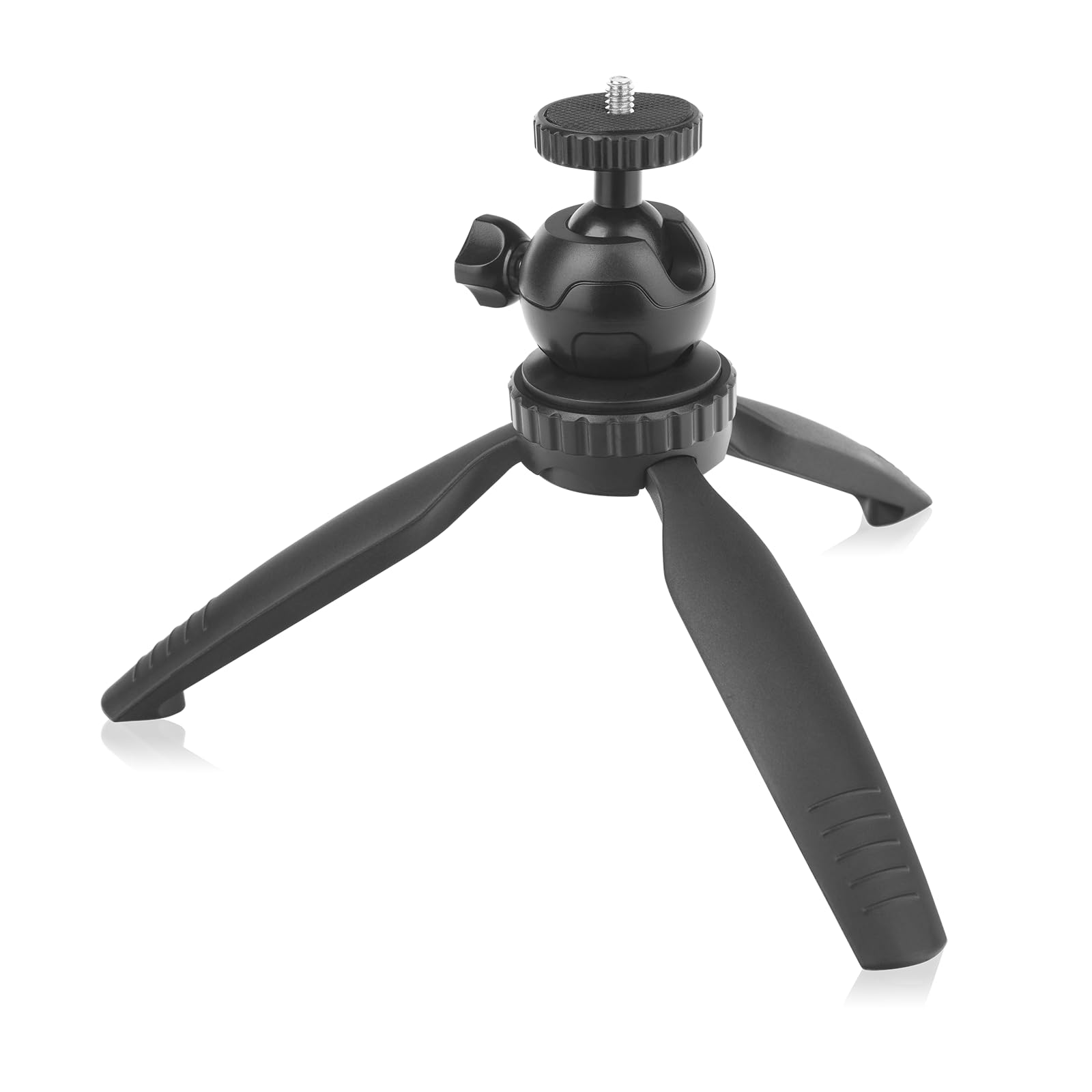 Overmax Tripod Stand Mini Portable Projector Tripod, Load Capacity of up to 2 kg, Compatible with Multipic 2.5, 3.6 and 8.1 Projectors, Height of 15 cm and Adjustable Angle of Legs