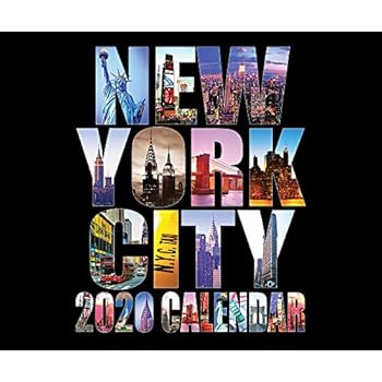 2020 Large Color New York City 20 Month Calendar NYC Color Photos NY Landmarks Calendar -13