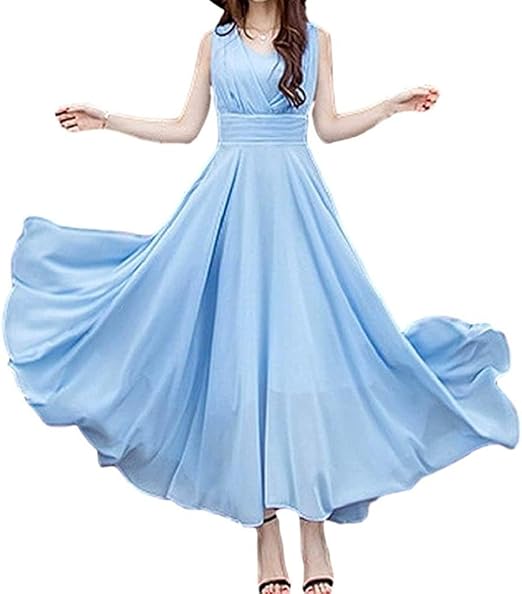 定価から3０ オフ ワンピース ロングワンピース カシュクール ノースリーブ フレア Aライン スタイルアップ ハイウエスト 脚長 Cサイズ 19aw展示会 オールシーズン楽しめる品の良い大人ワンピ 絶妙 Institutoedinheiromarica Org